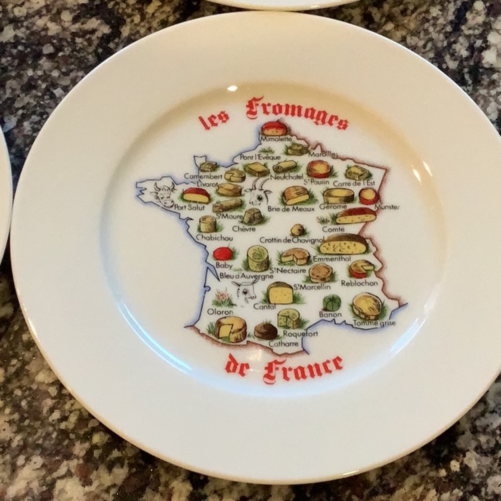 Cheese Plates, set of 4